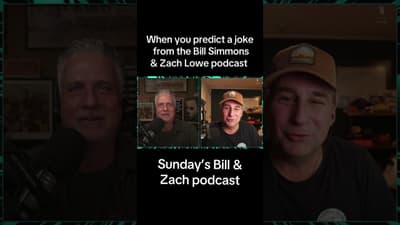 We predicted another Bill Simmons & Zach Lowe joke days before their Sunday podcast