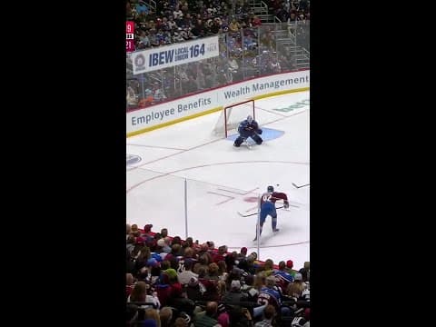 Stefan Noesen with a Short Goal vs. Colorado Avalanche