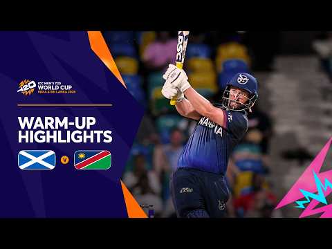 Scotland v Namibia | Match Highlights | T20WC 2026 Warm-ups