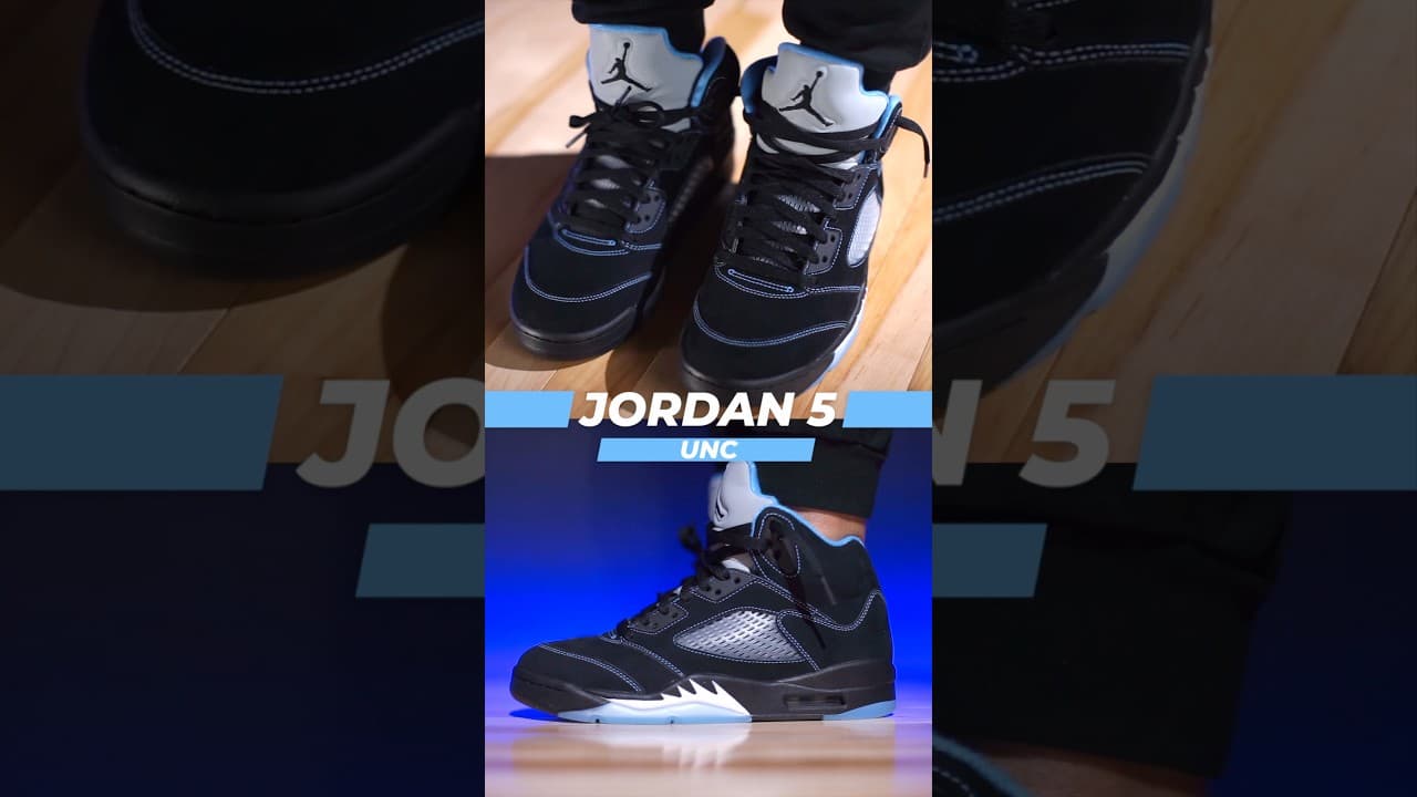 Air Jordan 5 Black Carolina UNC 2026 Breakdown #weartesters #sneakers