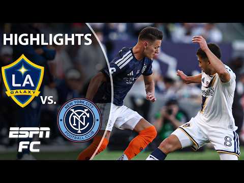 LA Galaxy vs. NYCFC | MLS Highlights | ESPN FC