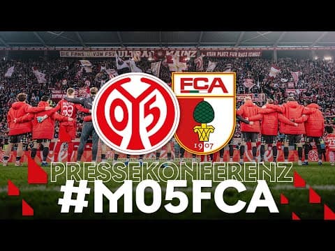 Die PK nach dem Spiel gegen Augsburg | #M05FCA | #05ertv | Saison 2025/26