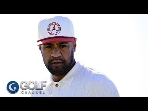 Tony, you made an ace! Finau subdued after hole-in-one | Golf Channel
