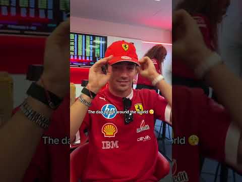 These two are professionals 😂 (via @redbullracing/TT, @charlesleclerc/TT, visacashapprb/TT)