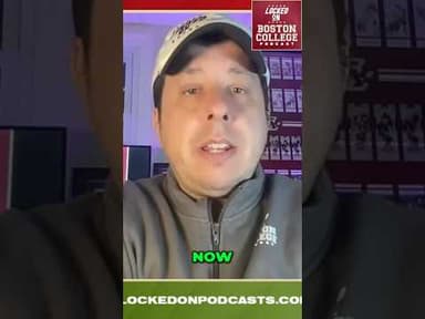 LEGACY: Dominic Funke could be a real asset for Boston College football’s defense in the future.