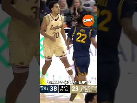 The jumper is traveling ✈️ #cal #collegebasketball #accbasketball #basketball #highlights