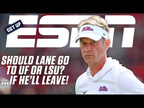 Paul Finebaum thinks Lane Kiffin should pick LSU OVER FLORIDA 🗣️ 'He fits the culture!' | Get Up