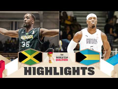 Jamaica 🇯🇲 v Bahamas 🇧🇸 | Highlights | FIBA Basketball World Cup 2027 Americas Qualifiers