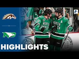 Western Michigan vs North Dakota | NCAA College Hockey | Highlights - February 27, 2026