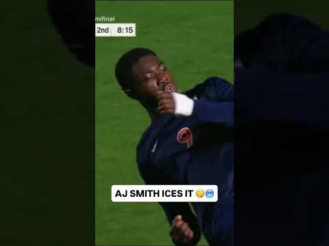 AJ SMITH SENDS VIRGINIA TO THE ACC TITLE🔸⚔️🔷 #Virginia #GoHoos #NCAASoccer #ACCSoccer #Soccer