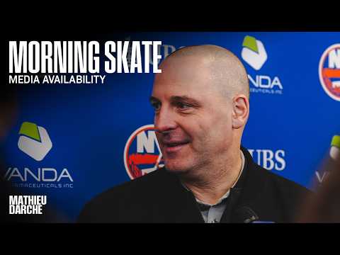 New York Islanders GM and EVP Mathieu Darche Media Availability