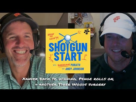 Another Tiger Woods surgery, Xander and Penge hours, and KFT card roulette | The Shotgun Start