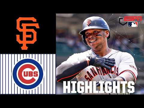 EXTRA INNINGS 🍿 San Francisco Giants vs. Chicago Cubs | Full Game Highlights | ESPN MLB