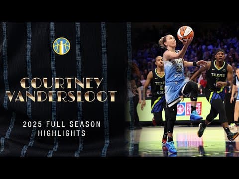 HIGHLIGHTS | Courtney Vandersloot Top Plays of the 2025 Regular Season