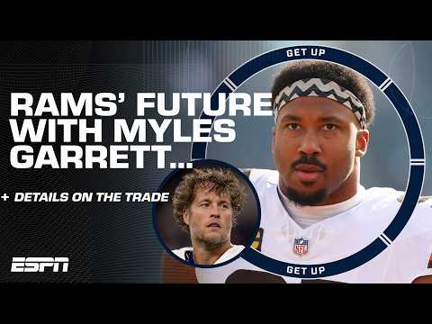 The Myles Garrett trade dates back to 2022? 😳 Adam Schefter details… | Get Up