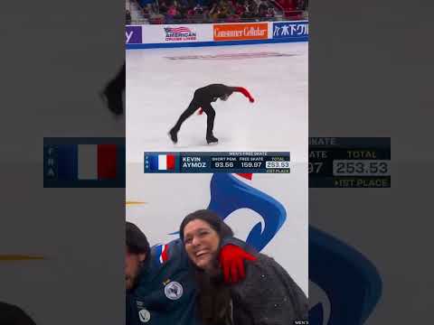 SCREAMING For This Reaction🤩🥇⛸️