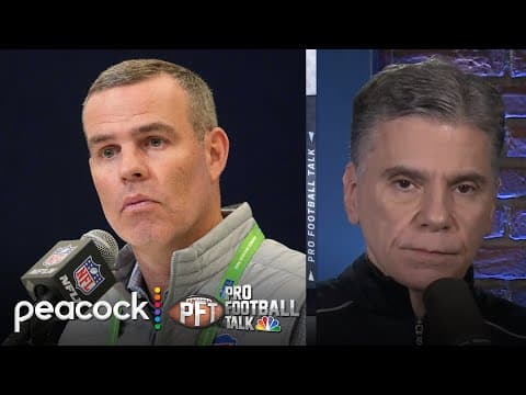 Why did Bills promote Brandon Beane despite firing Sean McDermott | Pro Football Talk | NFL on NBC