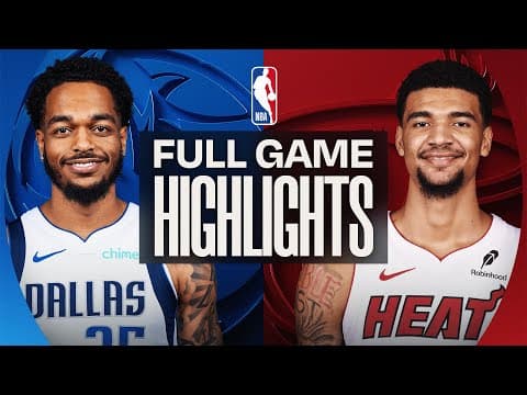 MAVERICKS at BULLS | FULL GAME HIGHLIGHTS | November 24, 2025