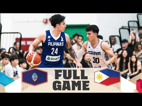 LIVE - Guam v Philippines | FIBA Basketball World Cup 2027 Asian Qualifiers