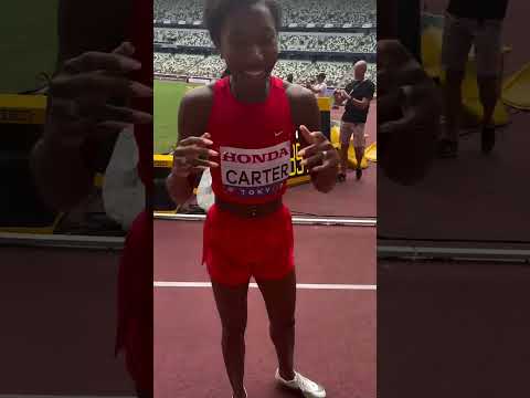 Did you know that track media also RACES at the World Championships?! 📸