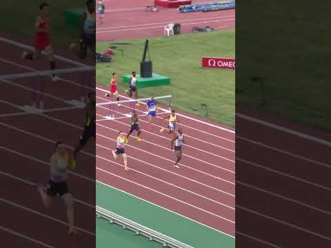 Dos Santos and Warholm casually dueling for the second best time in history at the #DiamondLeague 🤯