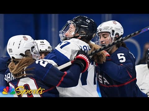 Chirps on the ice: an inside look at the art of trash talk on the U.S women's hockey team