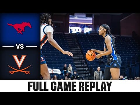 SMU vs. Virginia Full Game Replay | 2025-26 ACC Women's Basketball