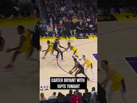 Rook was cooking in LA 👏  #spurs #nba #carterbryant