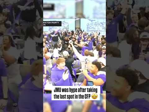 James Madison claims the 12-seed in the CFP 😤