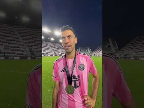 El cierre perfecto para la carrera de un campeón eterno. 🏆✨ #Busquets #MLS