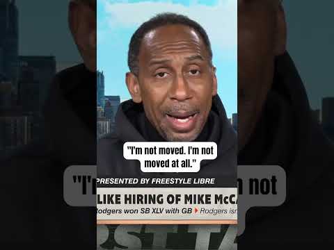 Stephen A. isn't excited about McCarthy's hiring 👀