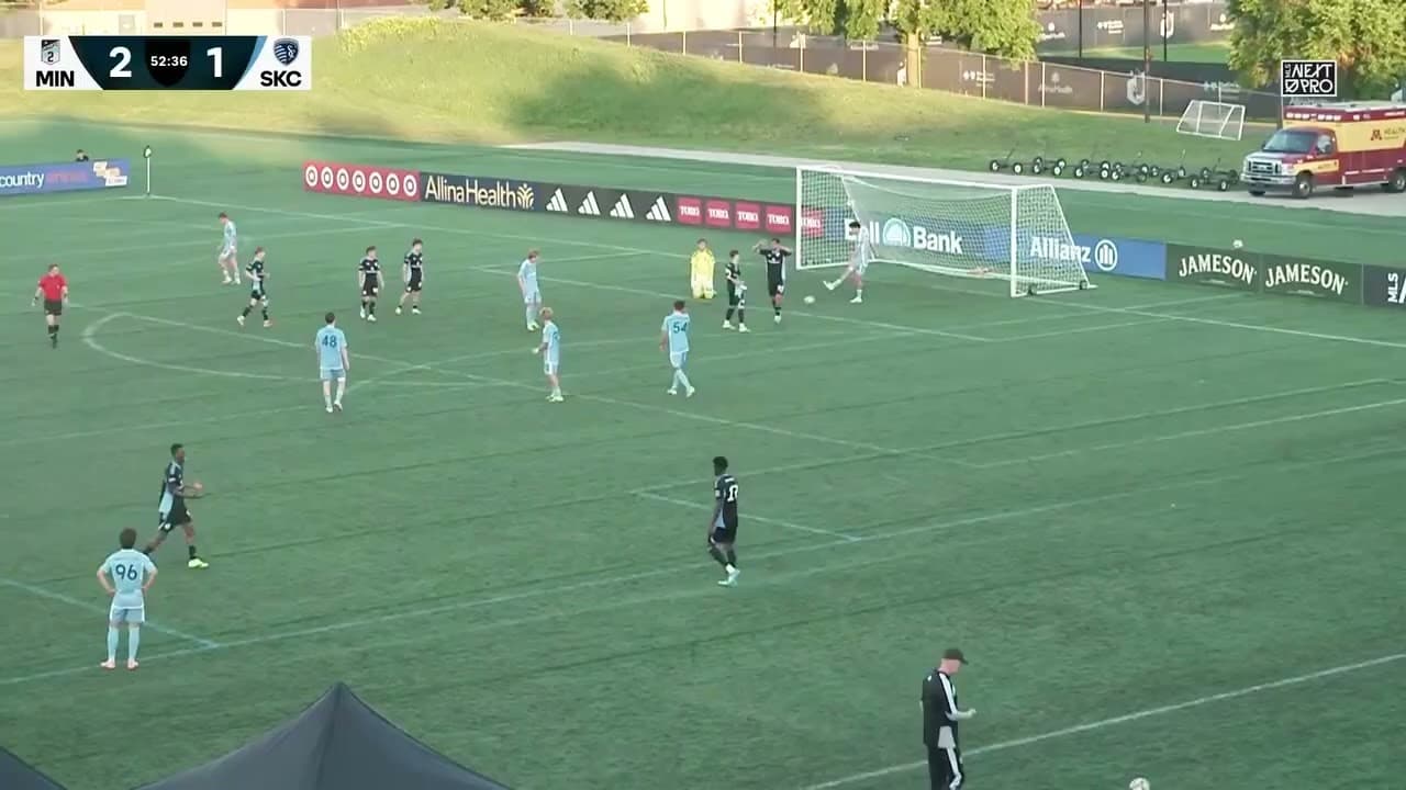 MNUFC2 GOAL: Troy Scores the Loons' Third Goal Against Sporting KC II