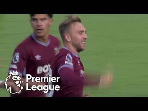 Jarrod Bowen's header brings West Ham level with Crystal Palace | Premier League | NBC Sports
