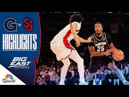 Georgetown vs. St. John's | COLLEGE BASKETBALL HIGHLIGHTS | 3/3/26 | NBC Sports