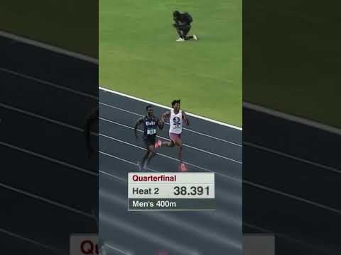 Florida State WR Micahi Danzy college track highlights 💨 #shorts