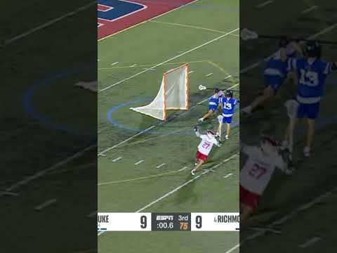 Richmond scores a "Laettner Shot" goal over Duke with 0.6 on the clock 😳 #shorts
