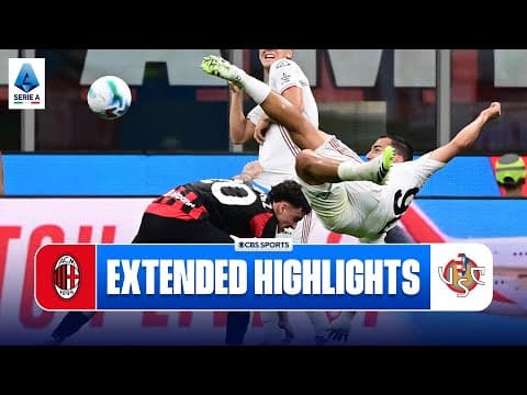 AC Milan vs. Cremonese: Extended Highlights | Serie A | CBS Sports Golazo