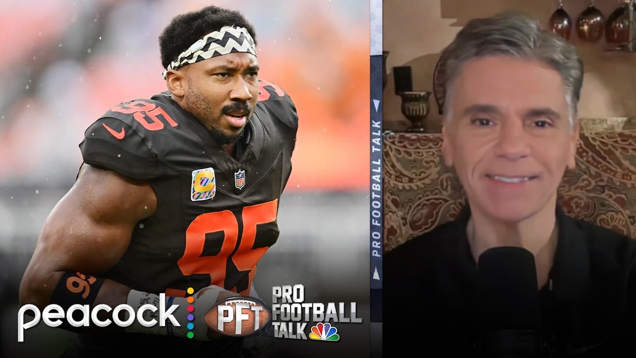 Myles Garrett reportedly to LA Rams in blockbuster deal | Pro Football Talk | NFL on NBC