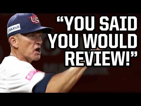 U18 baseball coach argues runner interference | Things You Missed