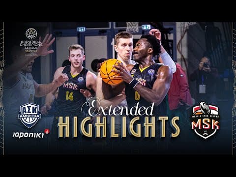 Karditsa Iaponiki v Mersin Sports Club | Full Game Highlights | #BasketballCL 2025-26