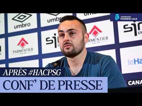 💬  Féminines / Après HAC - Paris SG, réactions de Maxime Di Liberto