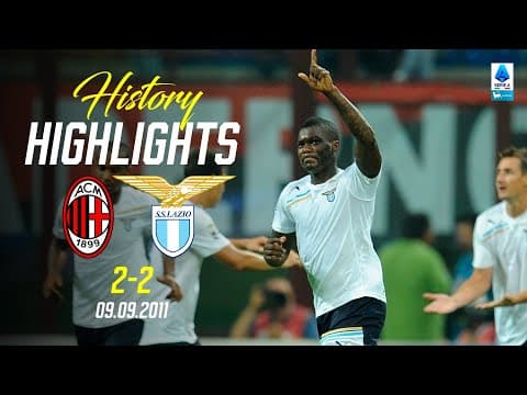 🔙 HISTORY HIGHLIGHTS I MILAN-LAZIO 2-2
