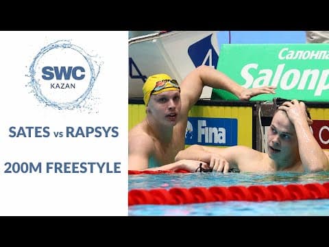 SATES & RAPSYS shared GOLD in the 200m FREE