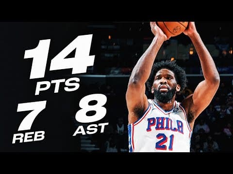 Joel Embiid Was BACK IN ACTION With Near Triple-Double vs Timberwolves | October 17, 2025