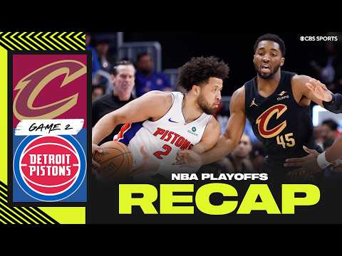 Pistons hold off Cavaliers to take 2-0 series lead | 2026 NBA Playoffs