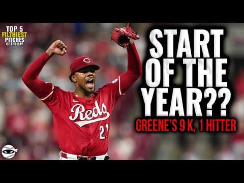 102 MPH on his 107th Pitch! Hunter Greene's Epic HEAT