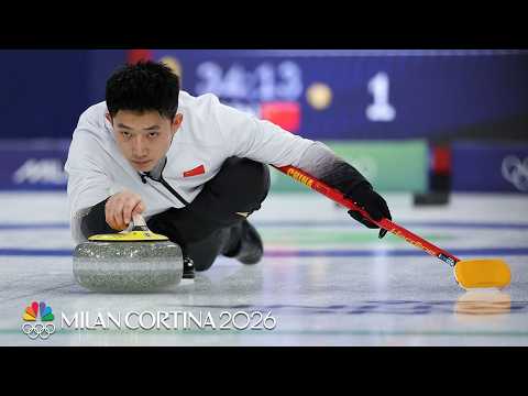 China gets first men's curling win in Cortina, defeats Italy | Winter Olympics 2026 | NBC Sports