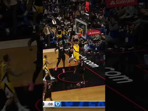 The Bench Got UP on This Tony Bradley Slam 😤