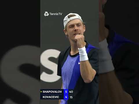 Shapovalov Being Unplayable In Dallas 🥵