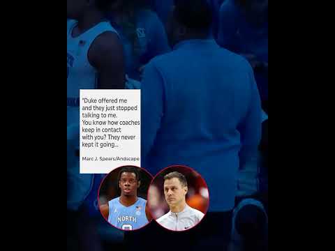 UNC freshman Caleb Wilson opened up on his college recruitment process with Duke (@marcjspears/IG)